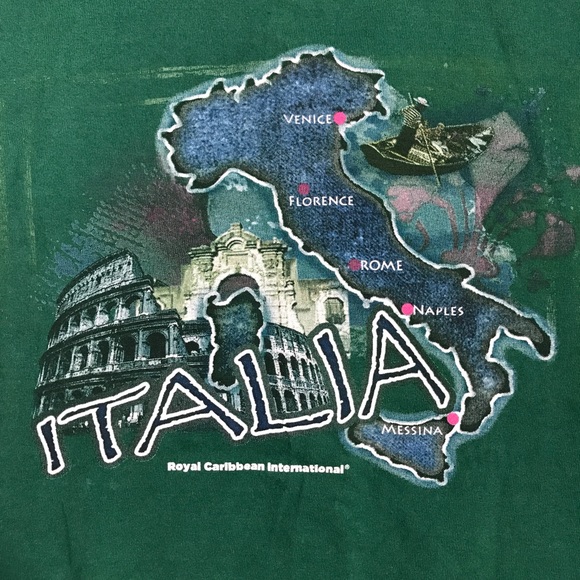 Italy Royal Caribbean Shirt - Picture 1 of 3